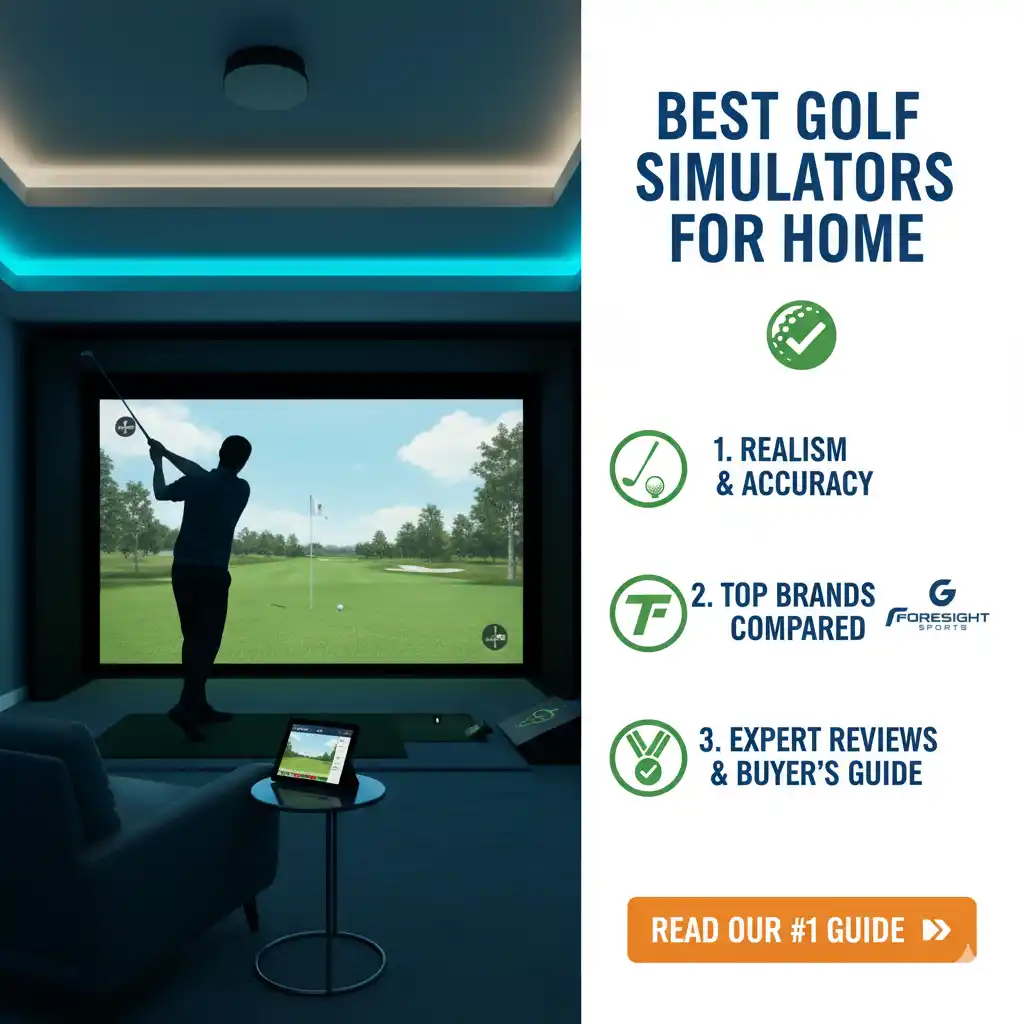 Best Golf Simulators for Home - Tested & Reviewed 2025