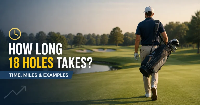 How Long Does 18 Holes of Golf Take? (Time, Miles & Real-World Examples)